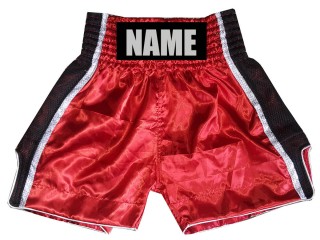 Kanong Boxing Trunks : KNBSH-027-Red