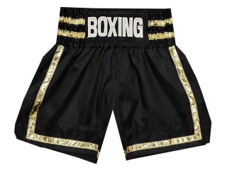 Kanong Fight Shorts : KNBSH-032-Black-Gold