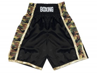 Kanong Boxing Trunks : KNBSH-034-Black