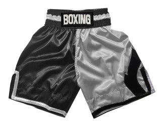 Kanong Combat Shorts : KNBSH-037-TT-Black-Silver