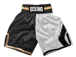 Kanong Fight Shorts : KNBSH-037-TT-Black-White