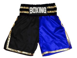 Kanong Boxing Shorts : KNBSH-039-Black-Blue