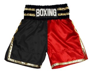 Kanong Fight Shorts : KNBSH-039-Black-Red