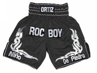 Kanong Custom Boxing Shorts : KNBXCUST-2041-Black