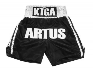 Kanong Custom Fight Shorts : KNBXCUST-2042-Black