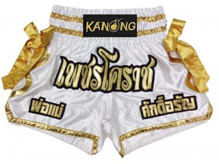 Custom-designed Muay Thai Shorts : KNSCUST-1219