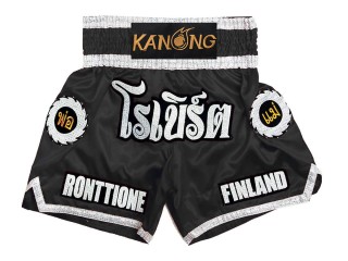 Personalized Thai Shorts : KNSCUST-1242-Black