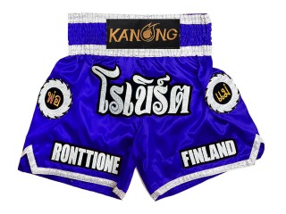 Custom Thai Shorts : KNSCUST-1242-Blue