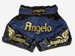 Personalized Thai Shorts : KNSCUST-1248-Navy