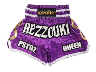 Custom Thai Shorts : KNSCUST-1250-Purple