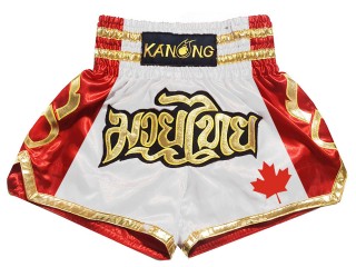 Custom-designed Muay Thai Shorts : KNSCUST-1261-Canada