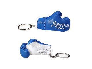 Thailand Souvenir - Boxing Glove Keyring : Blue