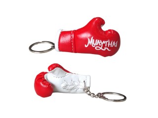 Thailand Souvenir - Boxing Glove Keyring : Red