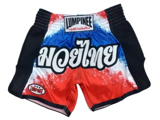 Lumpinee Mens Muay Thai Boxing Shorts : LUM-046 Thai Flag