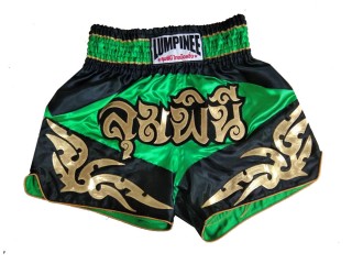 Lumpinee Mens Thai Boxing Shorts : LUM-049-Green