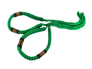 Prajead Muay Thai Arm bands  : ThaiStyle-Green