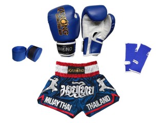 Kids Muay Thai Set Pack : 133-Blue