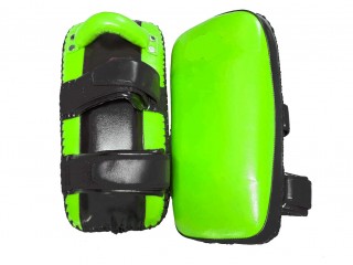 Custom Kick pads :  Lime-Black