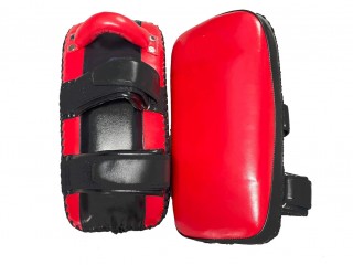 Custom Kicking pads : Red-Black