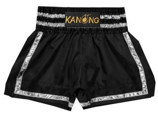 Kanong Short Boxe Thai Enfant : KNS-133-Noir
